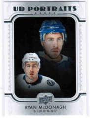 2019-20 Upper Deck Portraits #P38 Ryan McDonagh